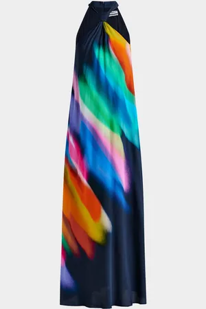 Essentiel Antwerp Halinki Knot Detail Maxi Dress