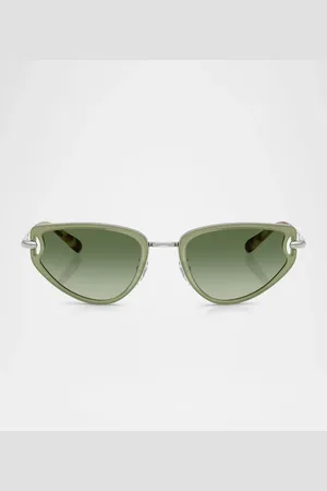 Tory Burch TY6115 Cat Eye Metal Sunglasses