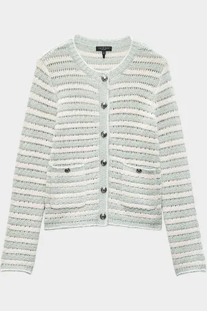 RAG&BONE Jace Stripe Cardigan