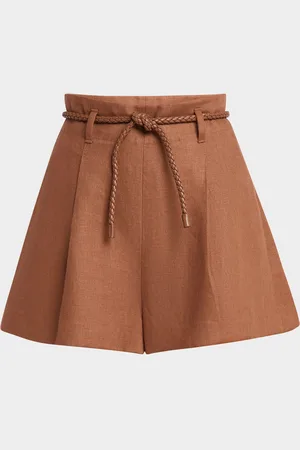 ZIMMERMANN Illuminate Linen Shorts