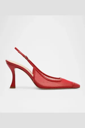 ALEXANDRE BIRMAN Olivia Mesh 85 Slingback Pumps