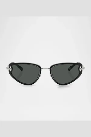 Tory Burch TY6115 Cat Eye Metal Sunglasses