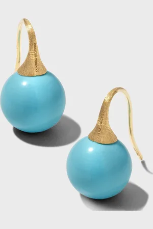 Marco Bicego Africa 18k Turquoise Drop Earrings