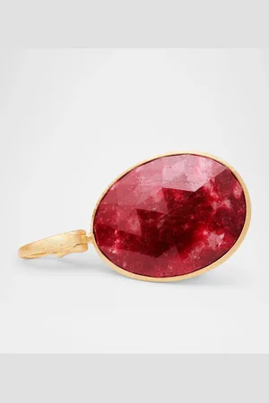 Marco Bicego 18K Lunaria Pendant with Thulite