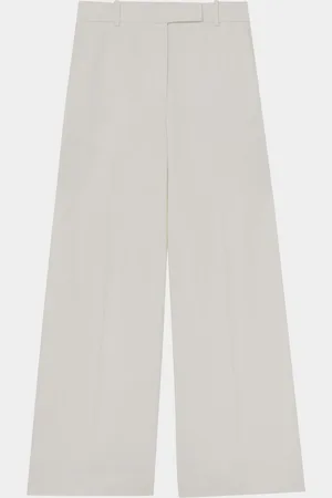 Reiss Devon High-Rise Wide-Leg Pants