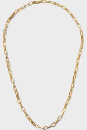 Marco Bicego 18k Unisex Uomo Coiled Open Chain Link Necklace