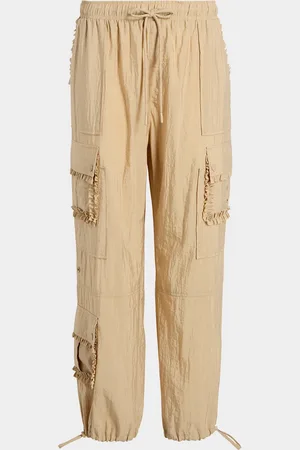 Cinq A Sept Nitsan Ruffle Pull-On Parachute Pants