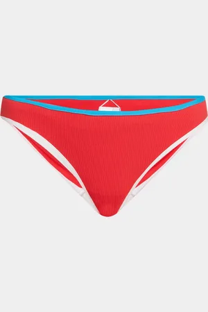 Seafolly Contrast-Trim Hipster Bikini Bottoms