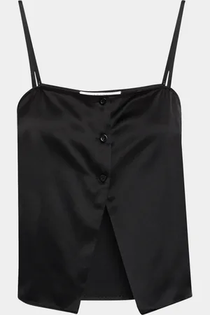 Frame The Silk Button Cami Top