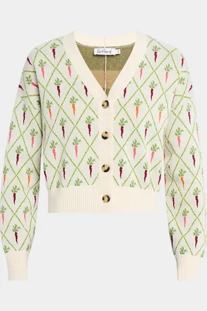 Rachel Antonoff Ana Printed Cardigan