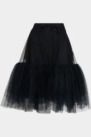 Simone Rocha Ruffle Tulle Midi Tutu Skirt