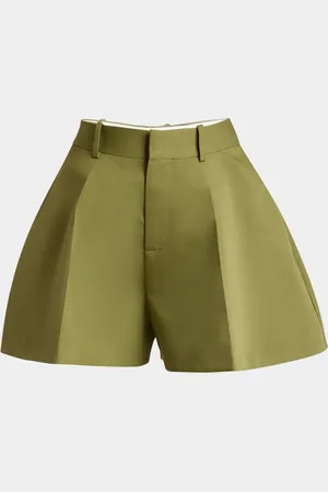 Loewe Trapeze Flared Mini Shorts