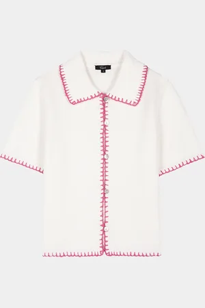 Rails Maliah Contrast-Trim Cardigan
