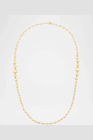 Marco Bicego Africa 18K Yellow Gold Graduated Necklace, 36"