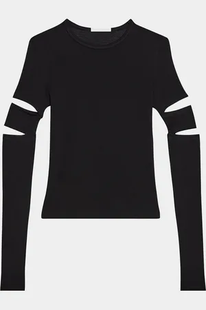 Helmut Lang Long-Sleeve Slash Top