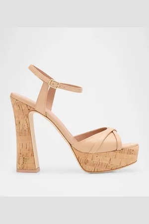 MALONE SOULIERS Keaton Leather Cork Platform Sandals
