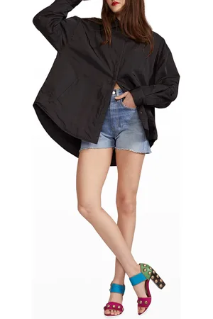 Cynthia Rowley Jagger Quilted Nylon Shacket