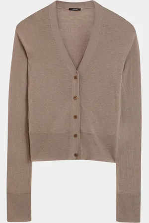 Joseph Cashair Semi-Sheer Cashmere Cardigan