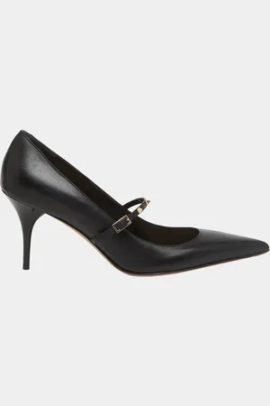 VALENTINO GARAVANI Rockstud Wispy Leather Mary Jane Pumps