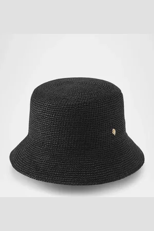 HELEN Bella Raffia Crochet Bucket Hat