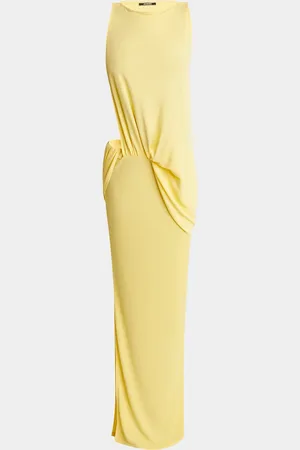 Jacquemus Peplo Longue Cutout Long Dress