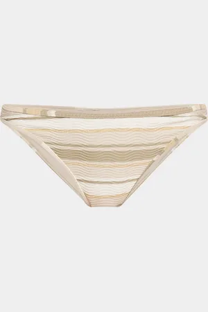 Ramy Brook Striped Marie Bikini Bottoms