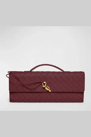 Bottega Veneta Long Andiamo Clutch Bag with Handle