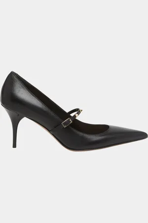 VALENTINO GARAVANI Rockstud Wispy Leather Mary Jane Pumps