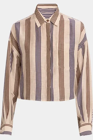 RAG&BONE Beatrice Cropped Linen Shirt