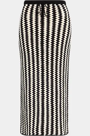 By Malene Birger Raze Crochet Organic Cotton Midi Skirt