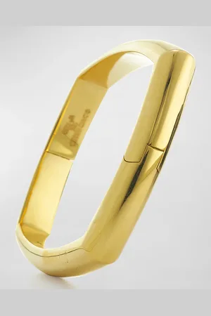 David Webb 18k Polished Quad Bangle