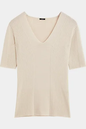 Joseph Ribbed Merino Wool Top