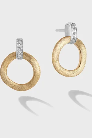 Marco Bicego 18k Jaipur Medium Stud Drop Earrings