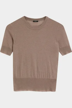 Joseph Cashair Semi-Sheer Cashmere Top