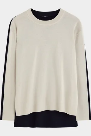 Joseph Bi-Color Crewneck Sweater