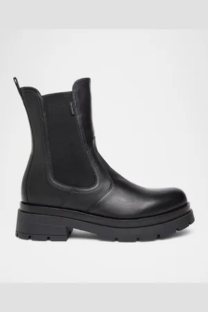 Nero Giardini Leather Chelsea Ankle Booties