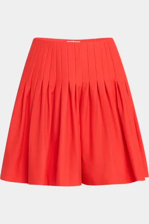Amir Taghi Willow Pleated Flare Shorts