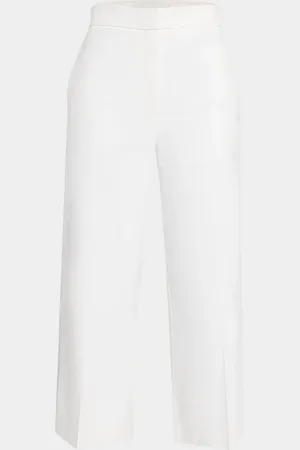 Joseph Temple Cropped Stretch Gabardine Pants