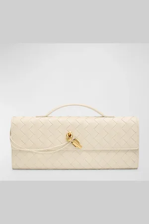 Bottega Veneta Long Andiamo Clutch Bag with Handle