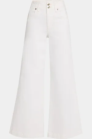 Frame The Seamed Wide Trouser Jeans