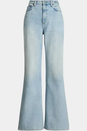 Ralph Lauren High-Rise Wide-Leg Jeans
