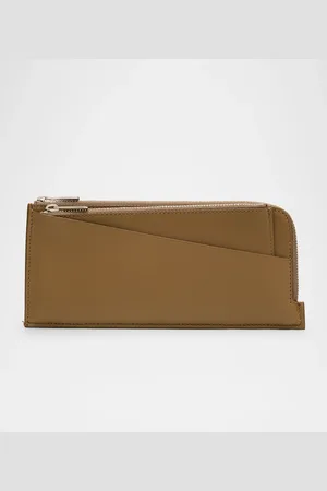 The Row Long Wallet in Smooth Box Calf Leather