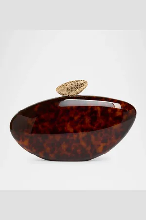 BENEDETTA BRUZZICHES Armonia Methacrylate Clutch Bag