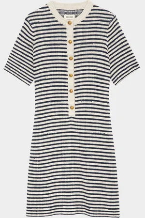 Zadig & Voltaire Tahoe Striped Mini Dress