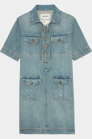 Zadig & Voltaire Record Denim Mini Dress