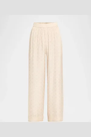 Simkhai Zuna Straight-Leg Pajama Pants