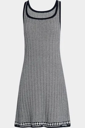 Guest In Residence Fine Stripe Tank Dress