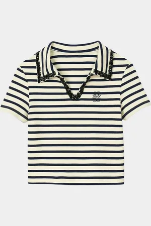 Sandro Marseille Striped Polo