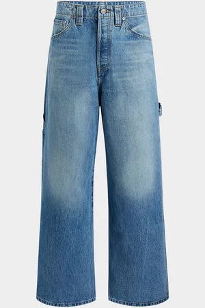 Khaite Sowen Wide-Leg Carpenter Jeans