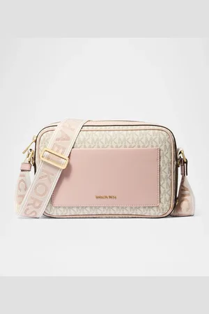 Michael Kors Maeve Large Pocket Signature Logo Crossbody Bag